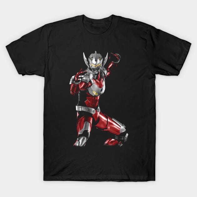 Ultraman Taro Suit T-Shirt by Pakyu Pashion